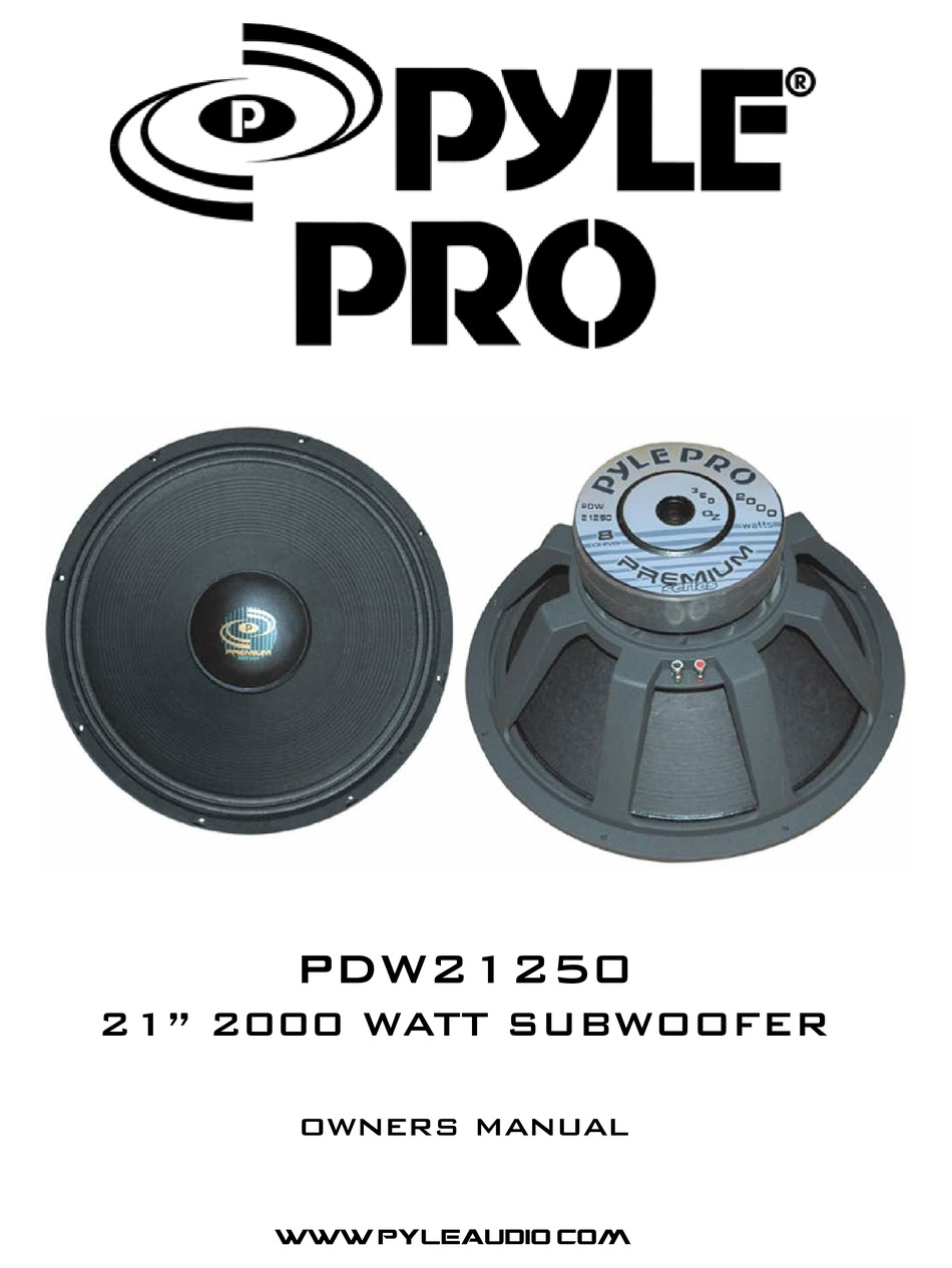 pyle pdw21250