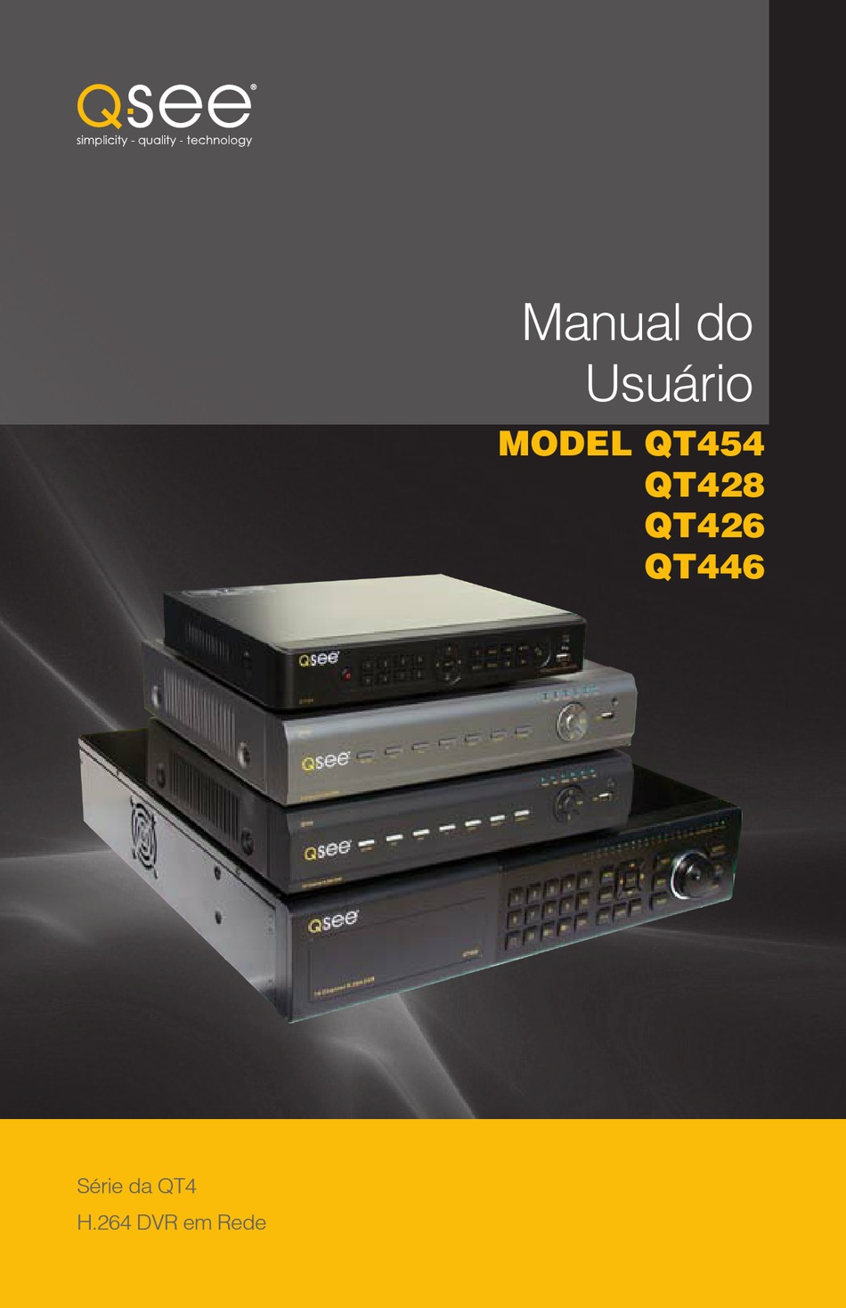 Q-SEE QT426 MANUAL DO USUÁRIO Pdf Download | ManualsLib