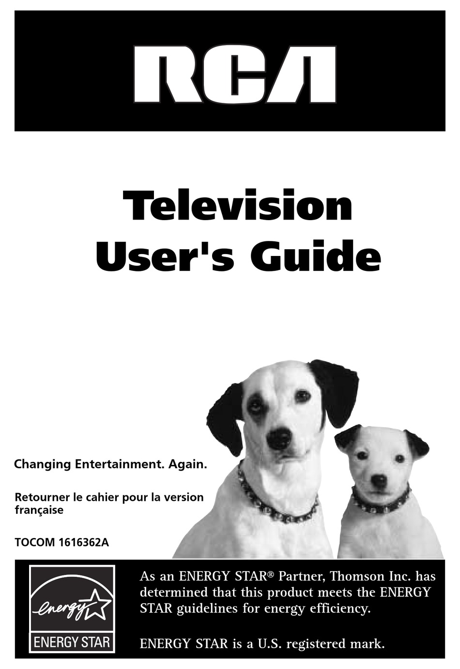 RCA 1616362A TV USER MANUAL | ManualsLib