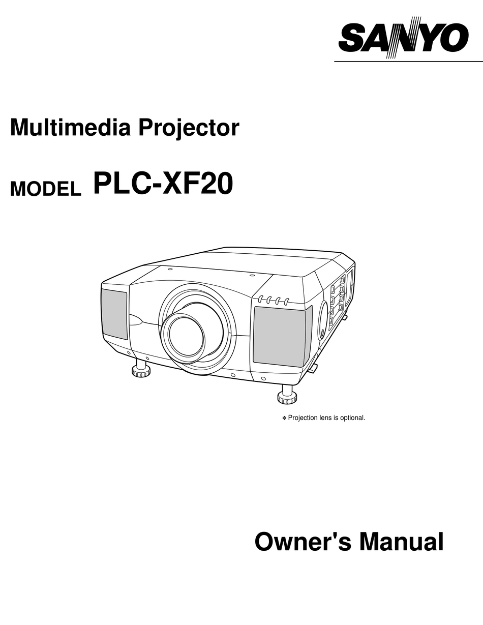 sanyo plc xf20