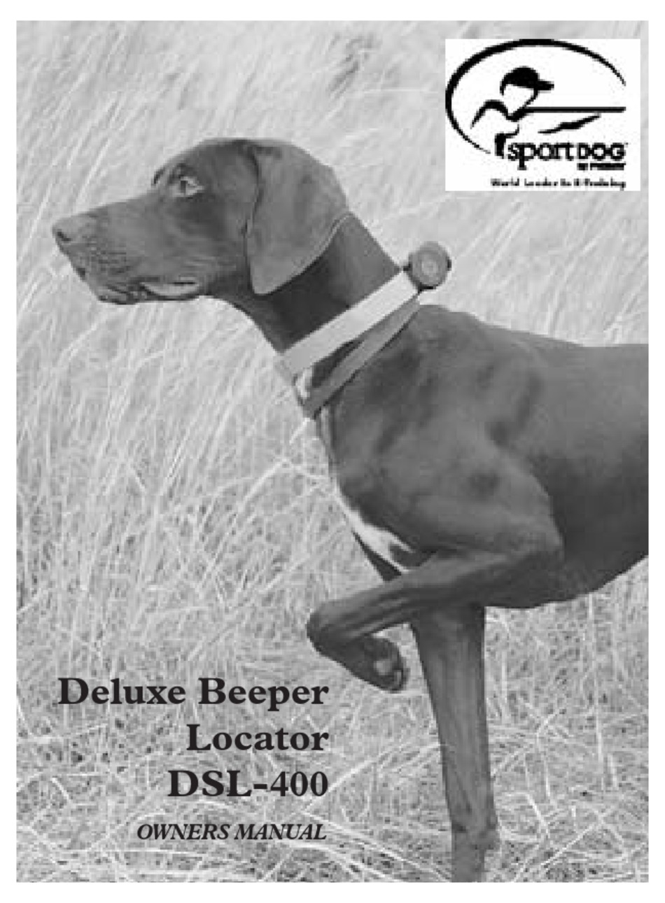 SPORTDOG DSL-400 OWNER'S MANUAL Pdf Download | ManualsLib