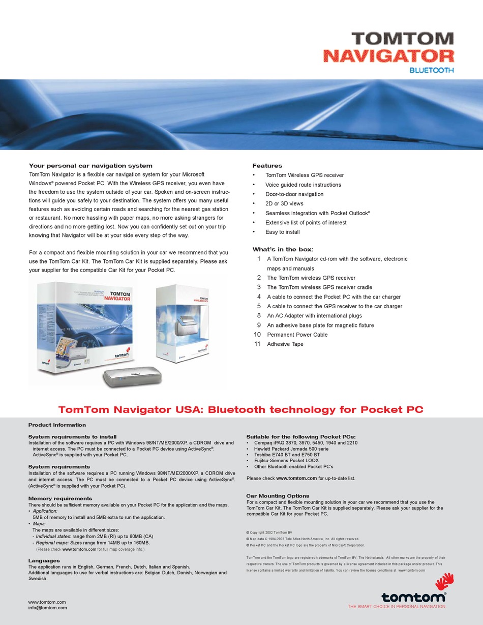 HP CAR NAVIGATION SYSTEM QUICKSPECS Pdf Download ManualsLib