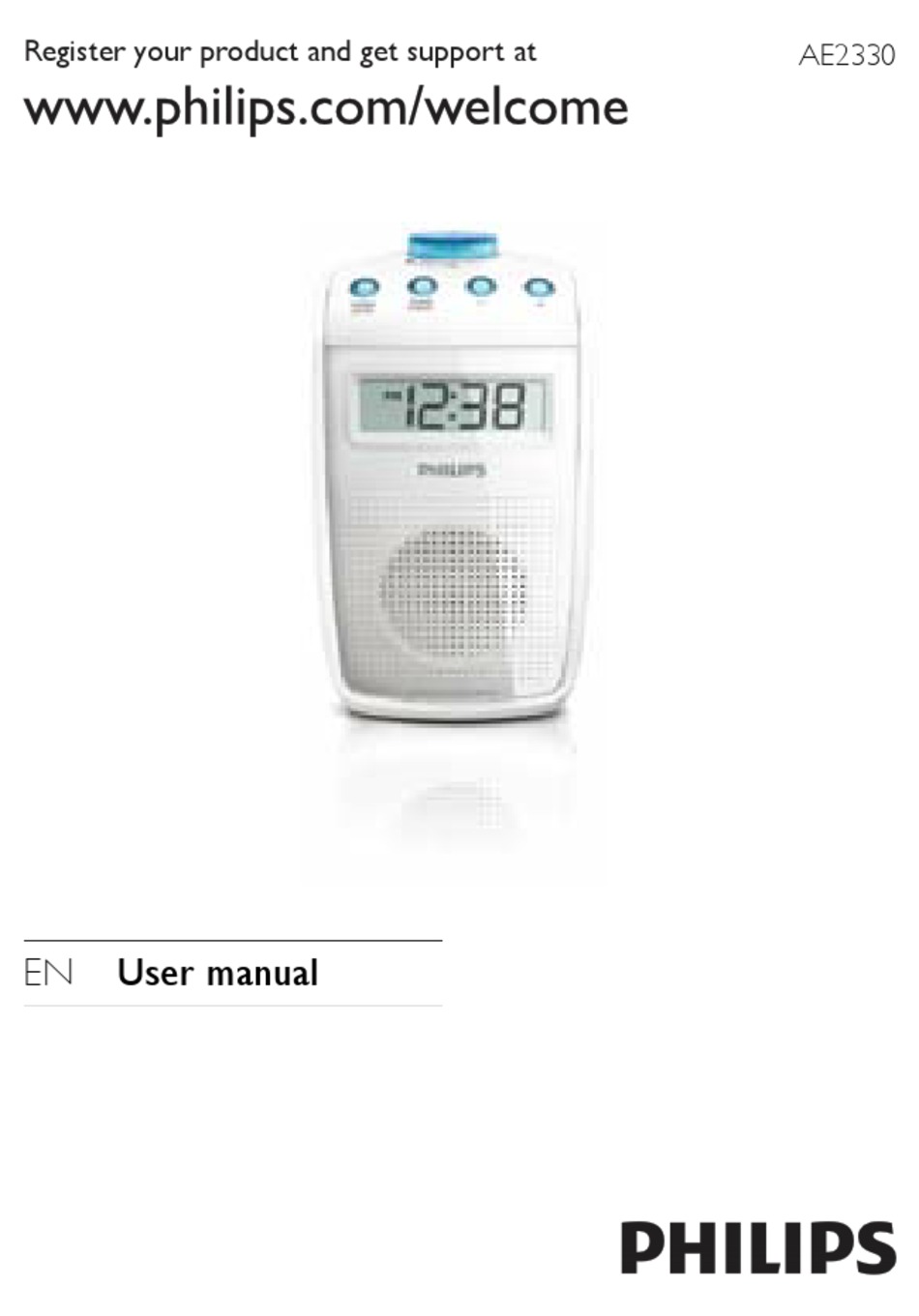 PHILIPS PORTABLE RADIO USER | ManualsLib