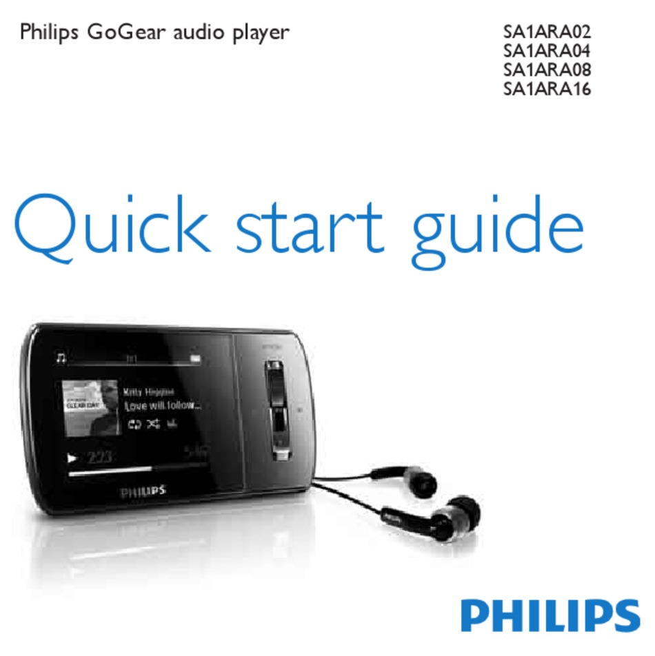 philips gogear aria device manager