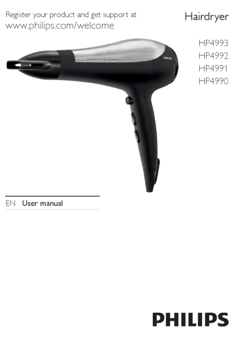 philips-hp4990-00-hair-dryer-user-manual-manualslib