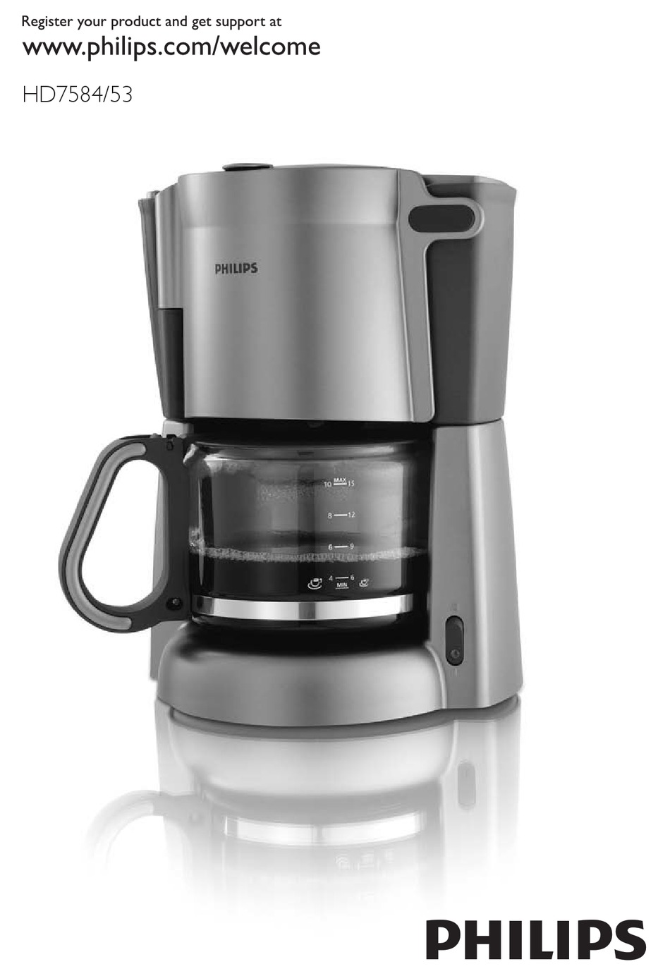 PHILIPS HD7584/53 COFFEE MAKER USER MANUAL ManualsLib
