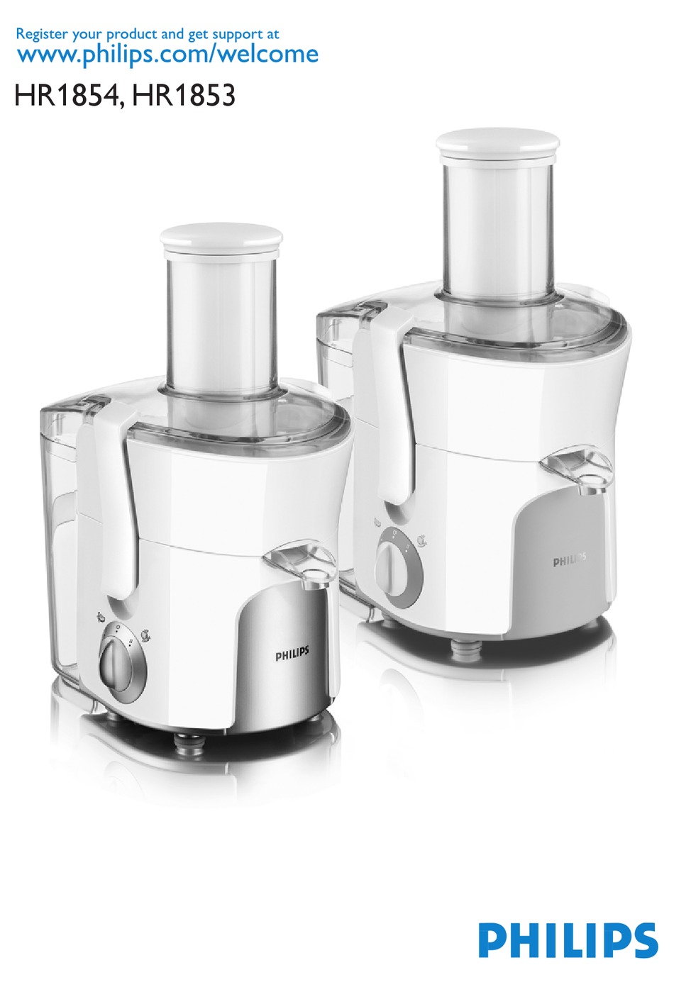 PHILIPS HR1853/00 JUICER MANUAL ManualsLib