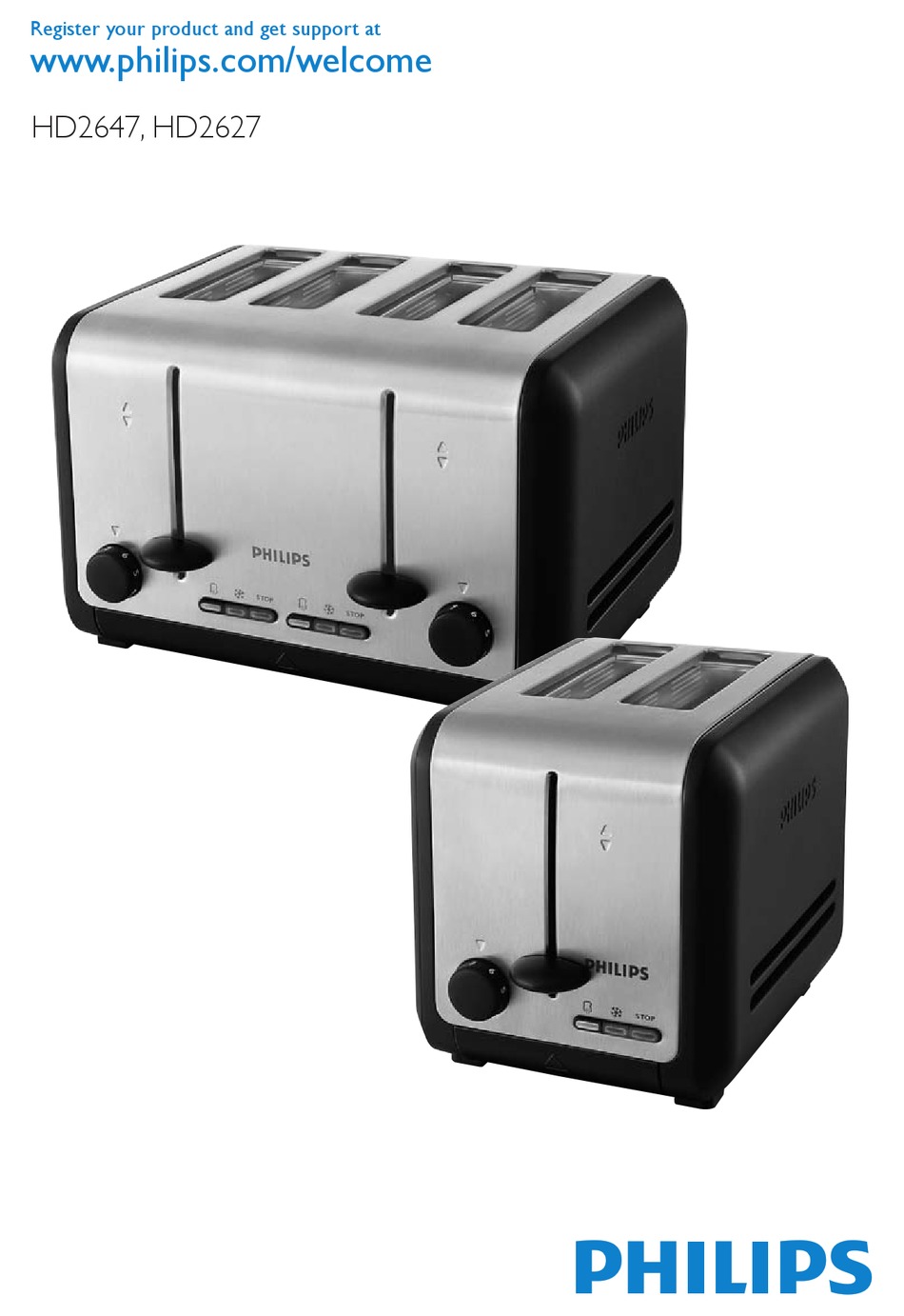 PHILIPS HD2647/20 TOASTER MANUAL ManualsLib