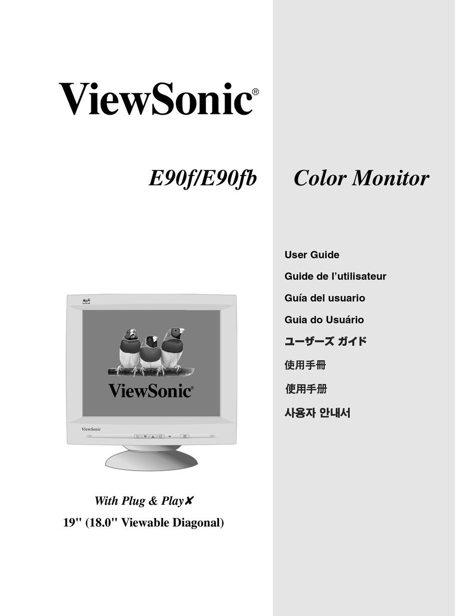 viewsonic e90f