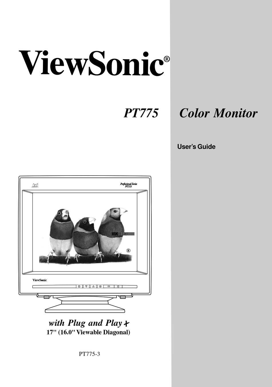 viewsonic pt775