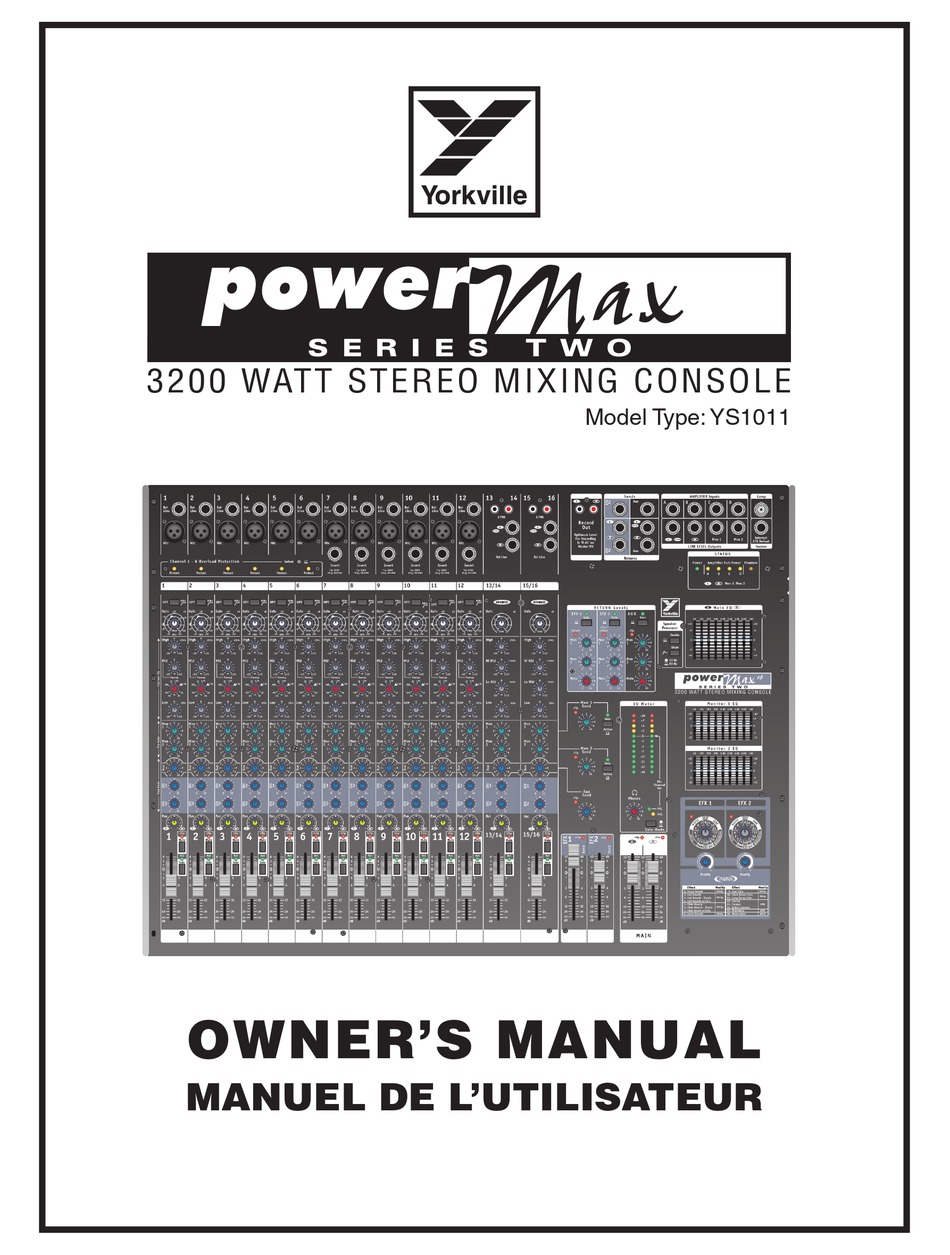 yorkville powermax 16
