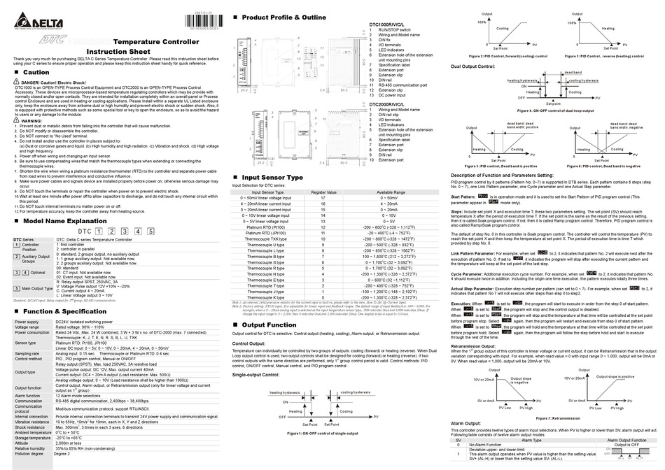 delta dtc 1000 manual