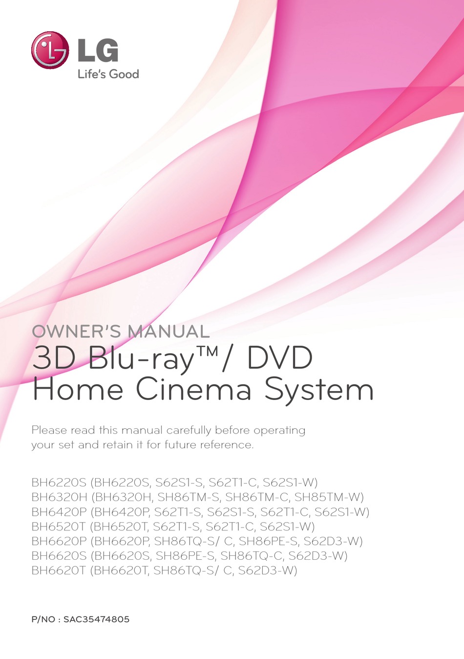 LG BH6220S OWNER'S MANUAL Pdf Download | ManualsLib