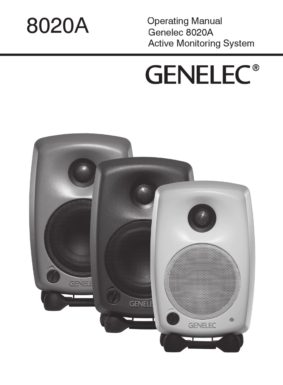 genelec 8020a