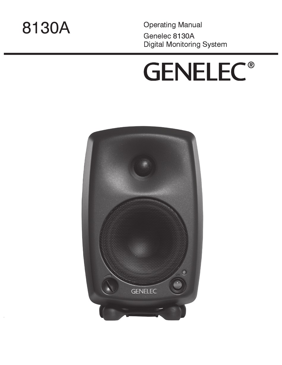 genelec 8130a