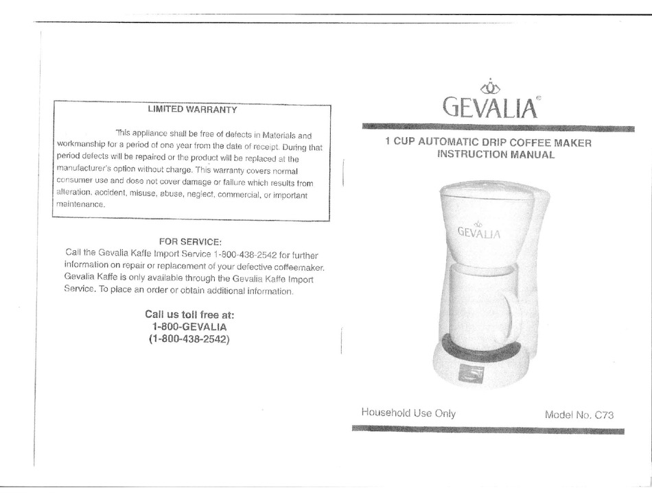 How to Program a Gevalia Coffee Maker