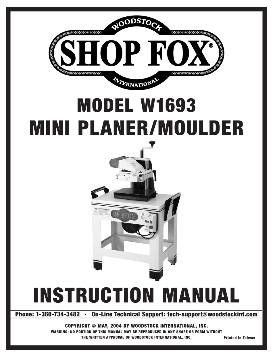 fox planer thicknesser manual fox planer thicknesser manual