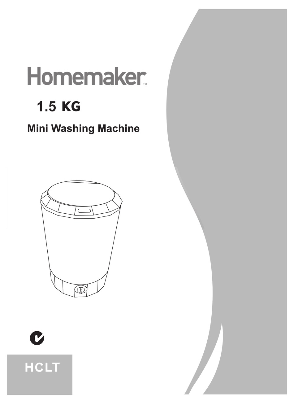 HOMEMAKER HCLT WASHER USER MANUAL ManualsLib