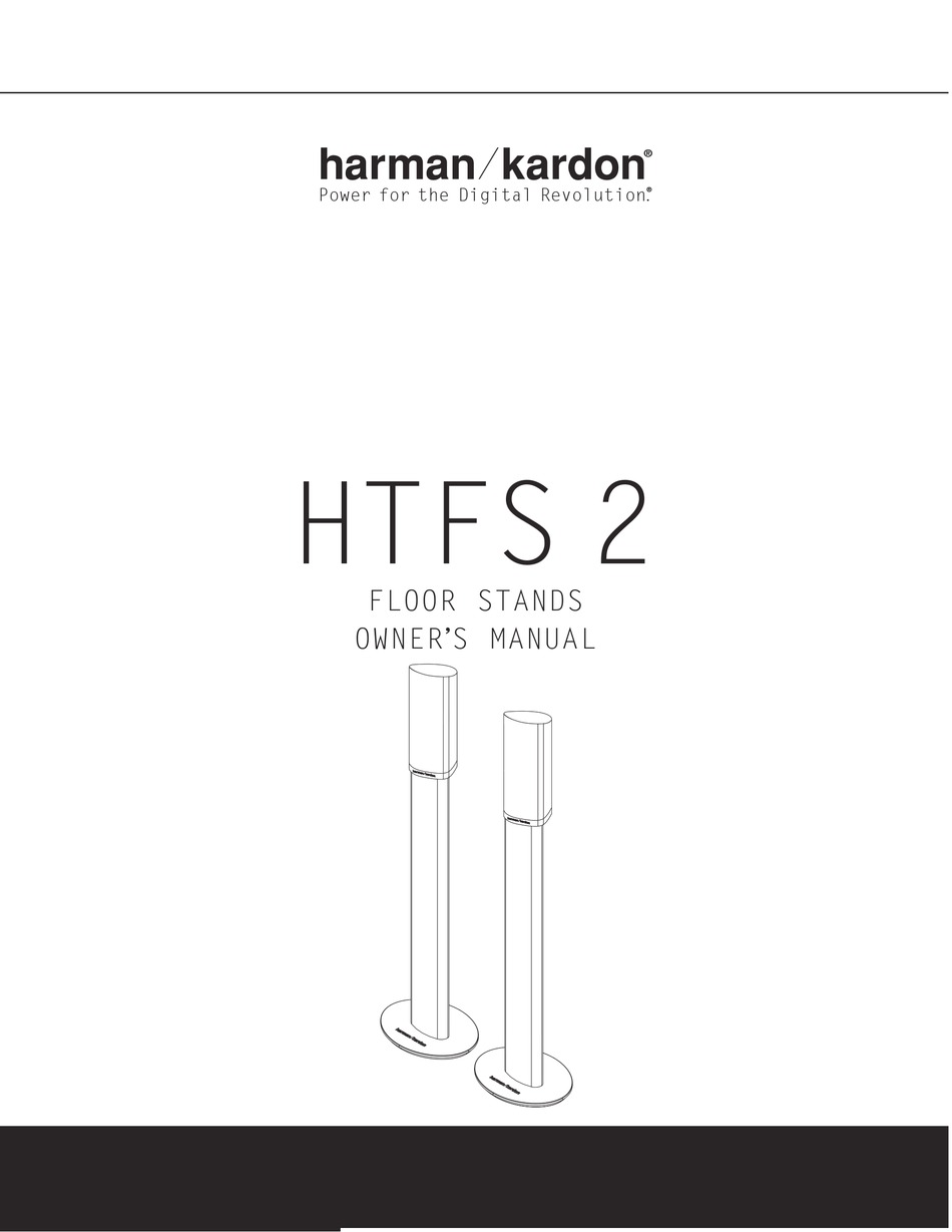harman kardon htfs 2 floor stands