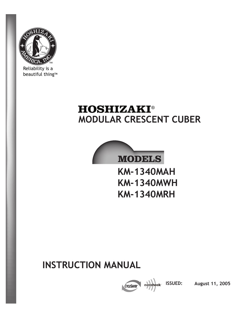 hoshizaki km1340mah