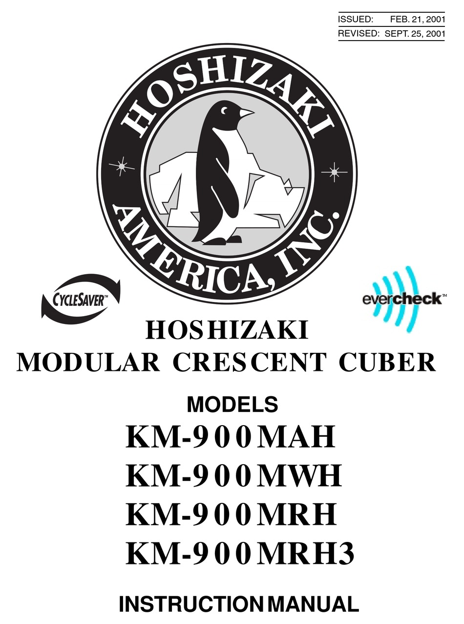 Hoshizaki Km 900mah Instruction Manual Pdf Download Manualslib Hoshizaki Km 900mah Instruction Manual Pdf Download Manualslib