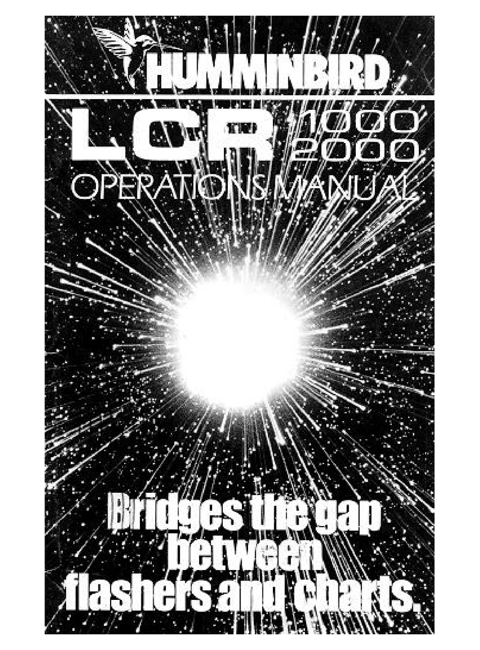 humminbird-lcr-1000-operation-manual-pdf-download-manualslib