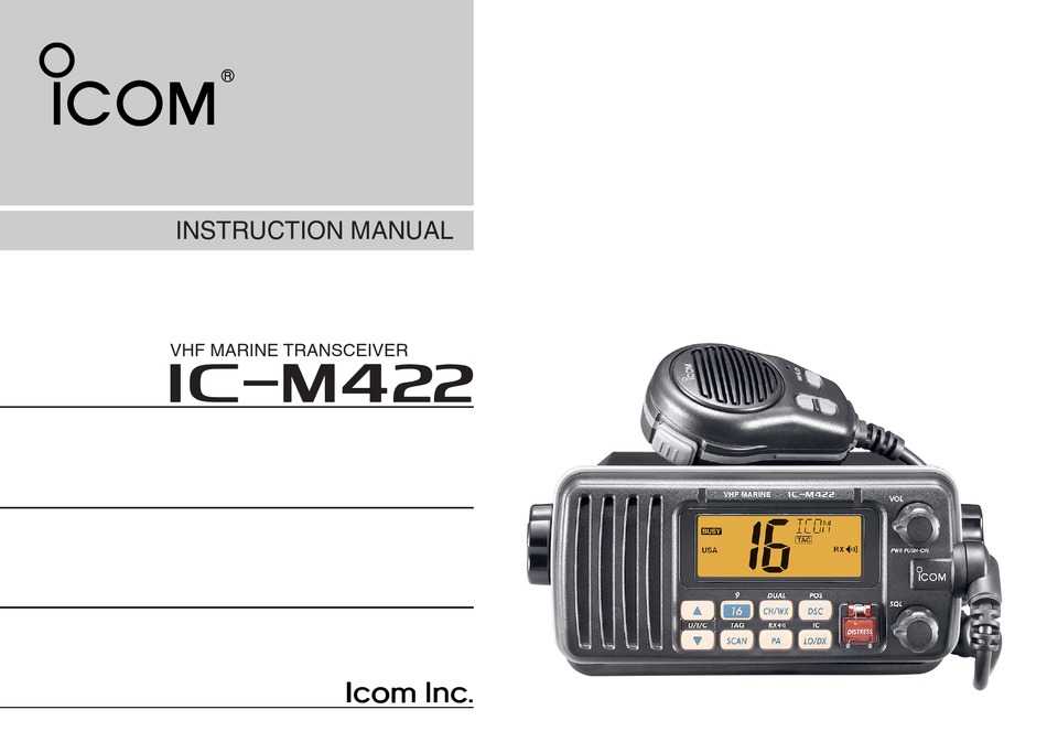 ICM422 INSTRUCTION MANUAL Pdf Download ManualsLib