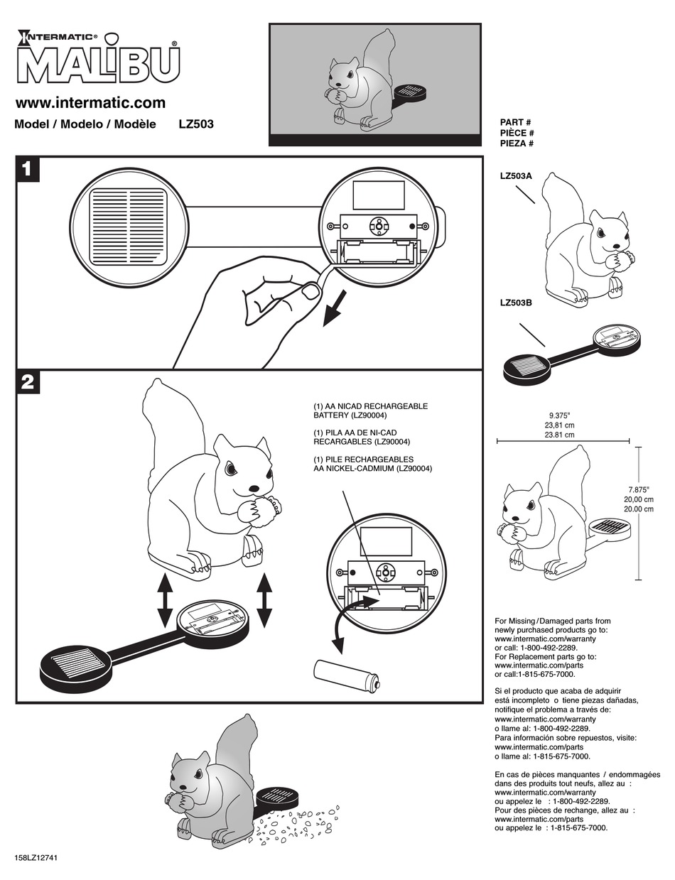 MALIBU BOATS LZ503 LANDSCAPE LIGHTING INSTRUCTIONS ManualsLib