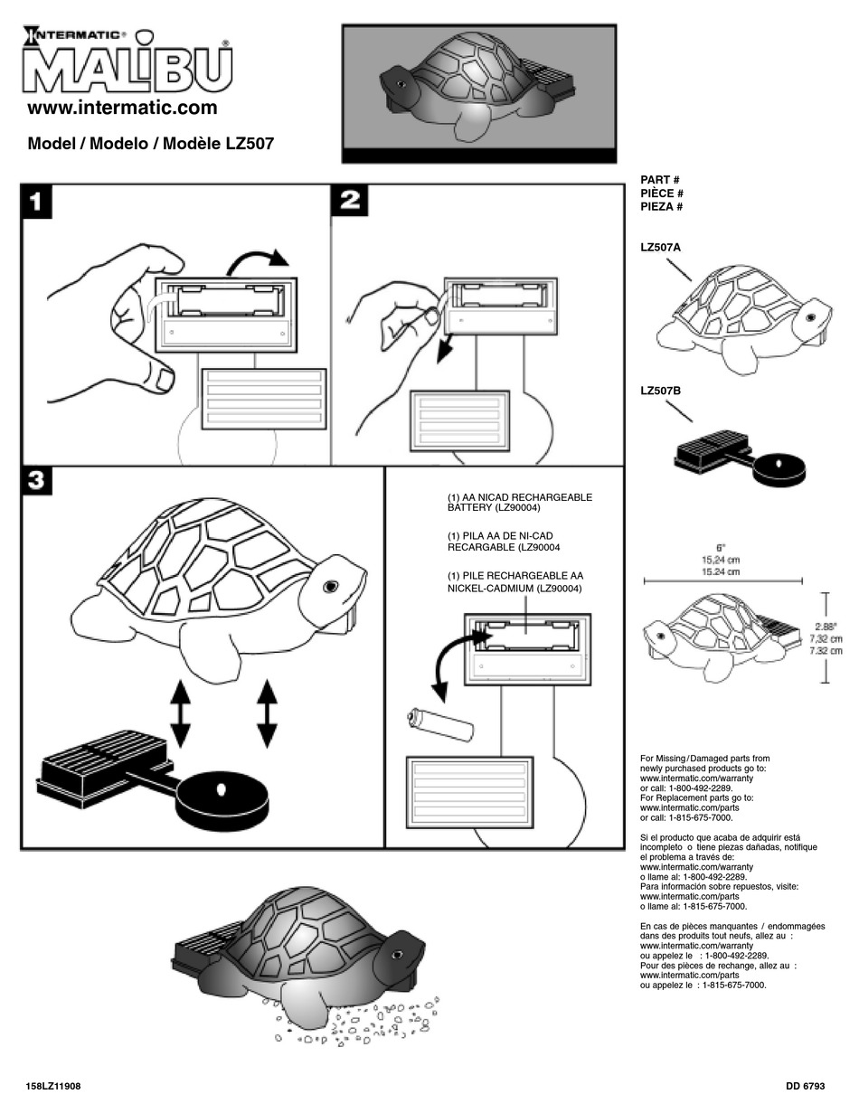 MALIBU BOATS LZ507 LANDSCAPE LIGHTING INSTRUCTIONS ManualsLib