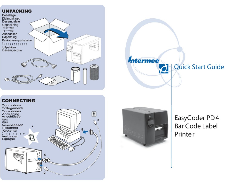 INTERMEC EASYCODER PD4 LABEL MAKER QUICK START MANUAL ManualsLib