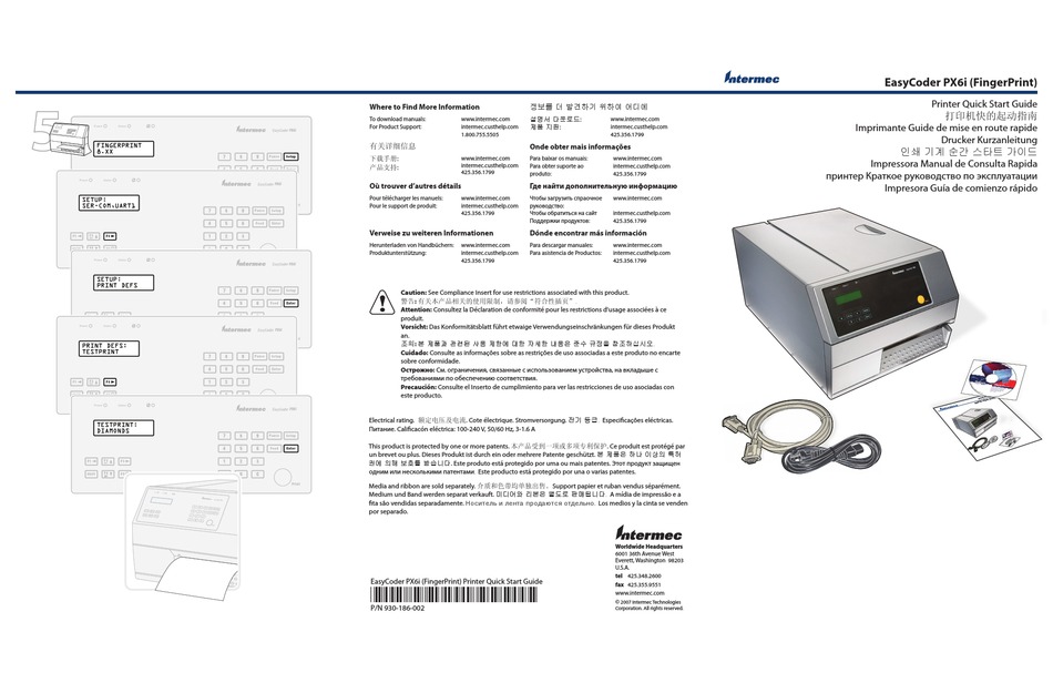 Intermec Px4i Spare Parts Manual | Webmotor.org