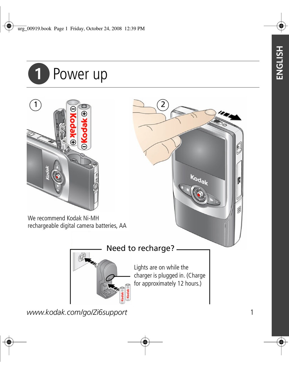 KODAK ZI6 QUICK START MANUAL Pdf Download | ManualsLib