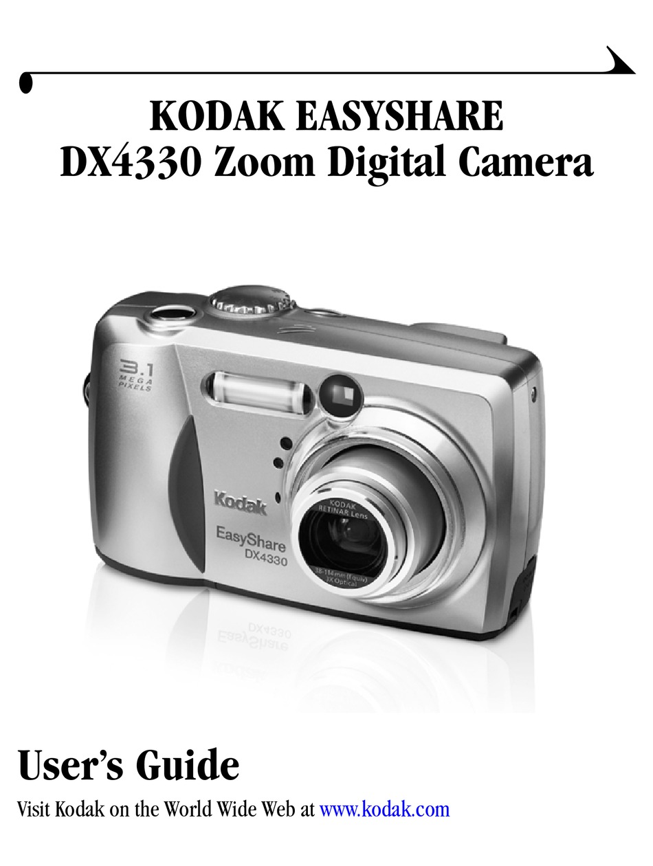 Kodak Easyshare Dx4330 User Manual Pdf Download Manualslib