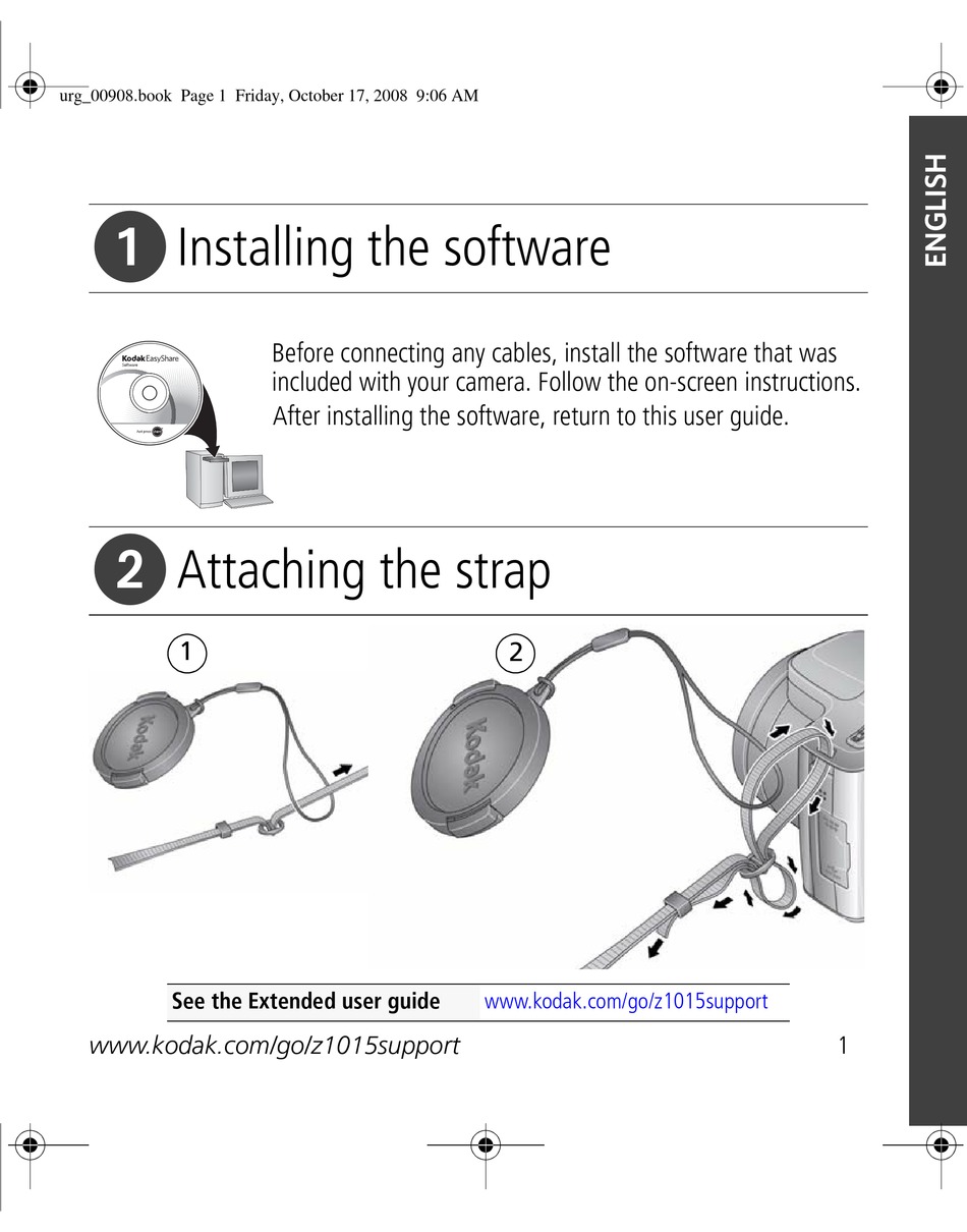 KODAK EASYSHARE Z1015 USER MANUAL Pdf Download | ManualsLib