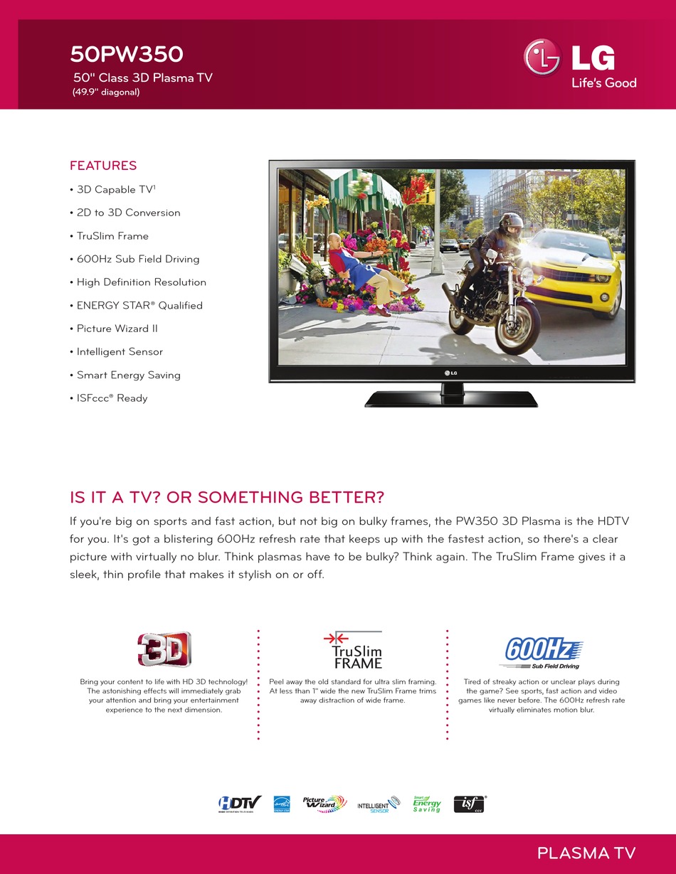 lg 2d to 3d conversion feature