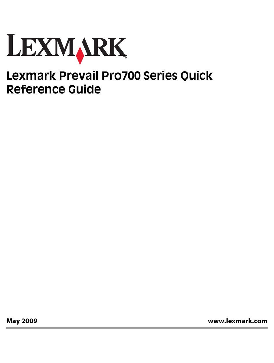 lexmark pro 710 scanner drivers