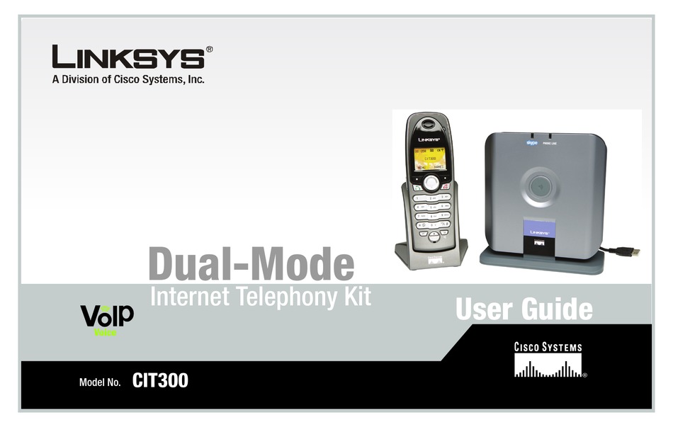 Cisco-LinksysCIT300 Dual-Mode Internet Telephony Kit 