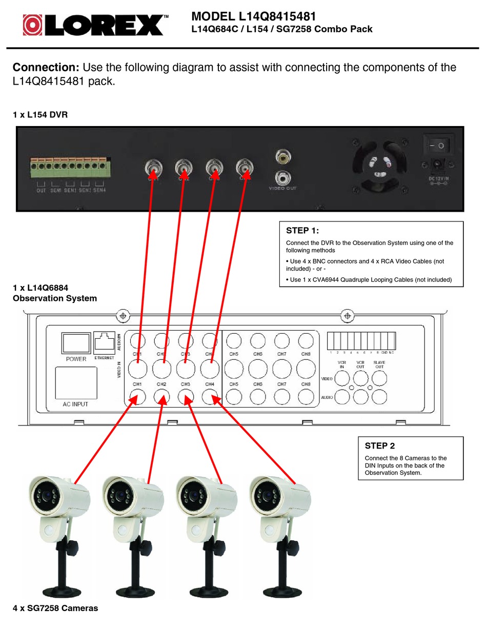 LOREX L14Q8415841 DVR SUPPLEMENTARY MANUAL | ManualsLib