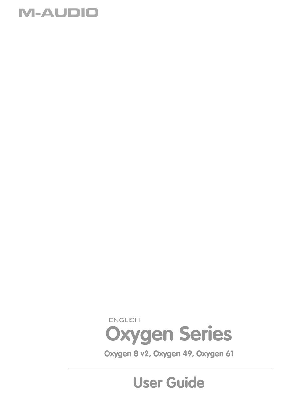 oxygen 8 driver for mac