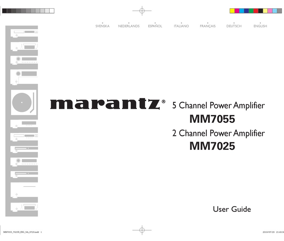 MARANTZ MM7025 USER MANUAL Pdf Download | ManualsLib