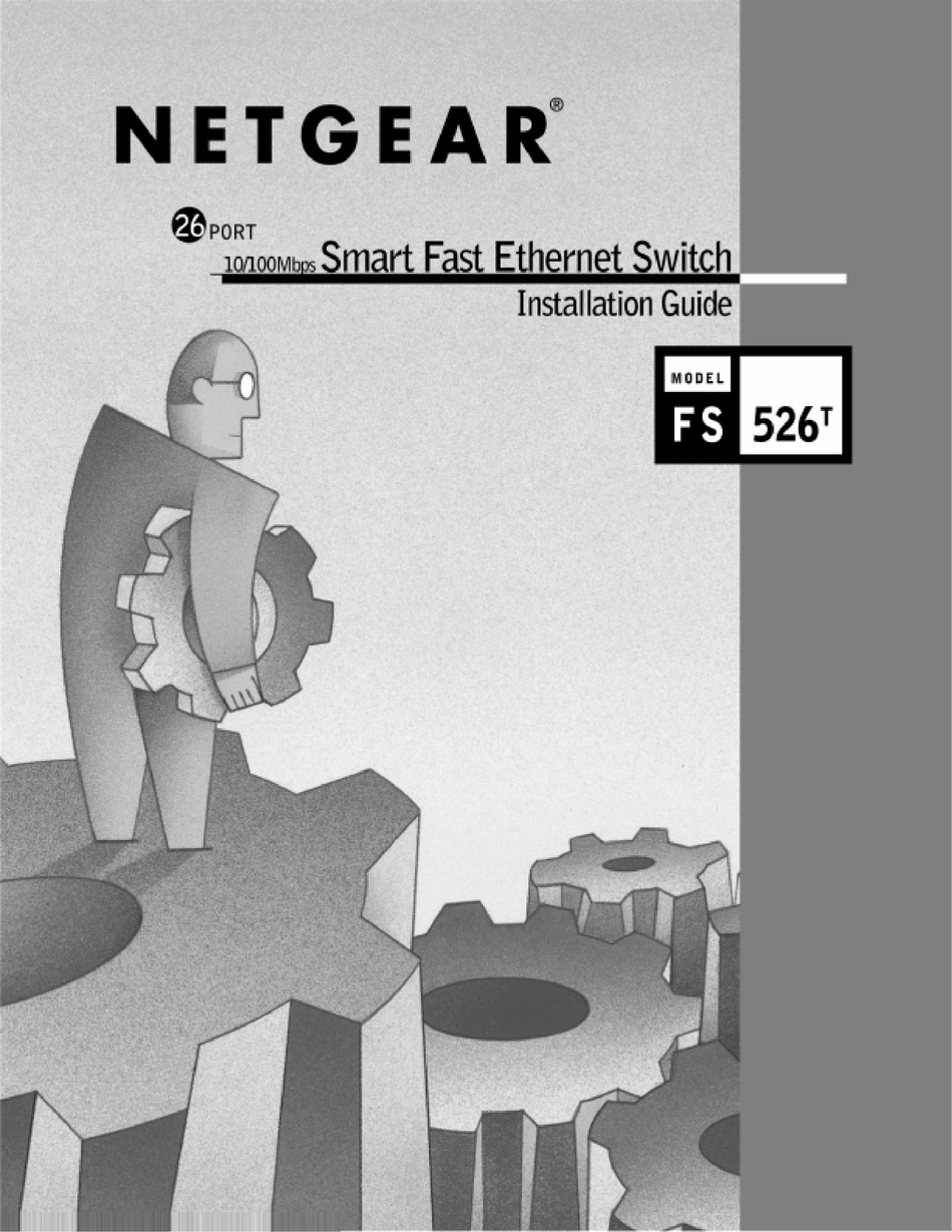 Netgear Fs526t Network Router Installation Manual Manualslib