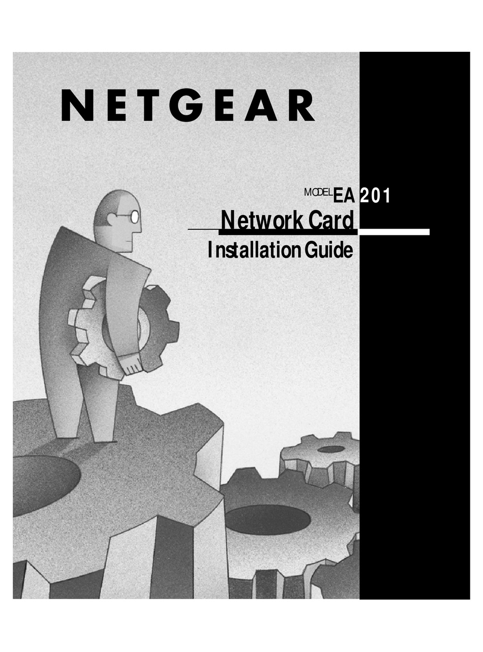 NETGEAR EA201 NETWORK CARD INSTALLATION MANUAL ManualsLib
