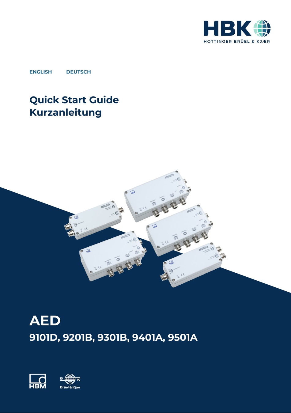 HBK HBM BRUEL & KJAER AED 9101D QUICK START MANUAL Pdf Download ...