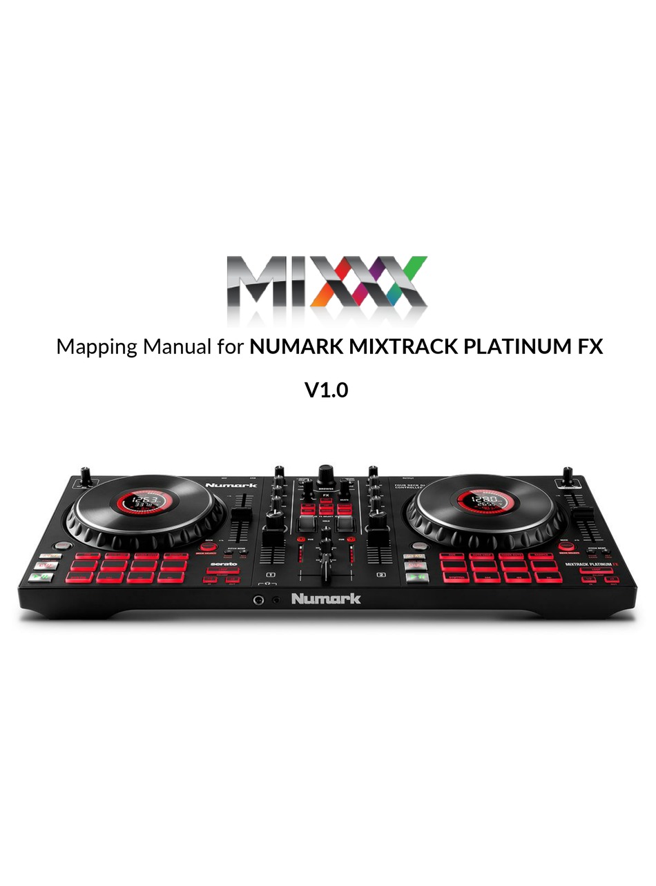 NUMARK MIXTRACK PLATINUM FX MANUAL Pdf Download ManualsLib