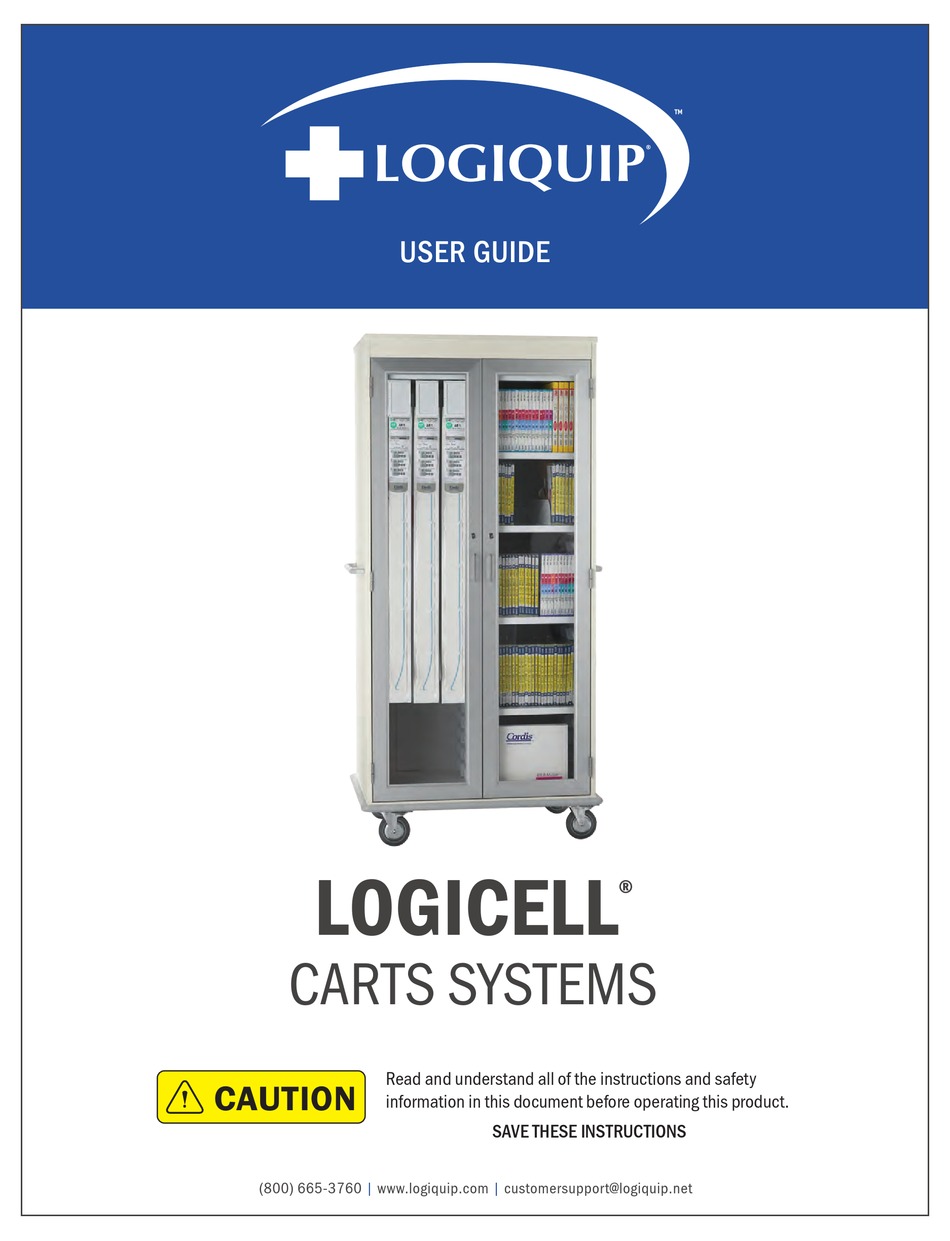 LOGIQUIP LOGICELL USER MANUAL Pdf Download ManualsLib