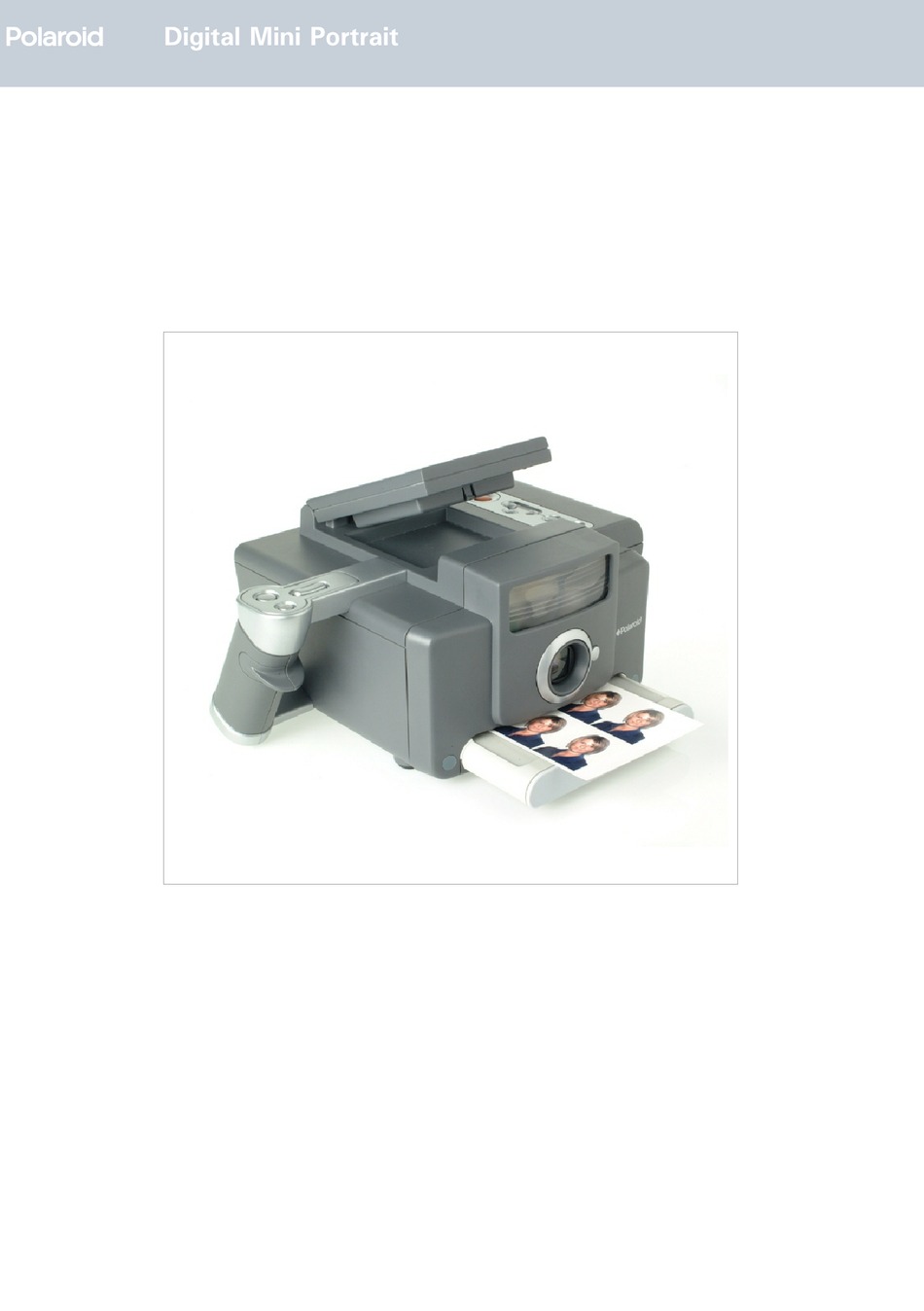 POLAROID DIGITAL MINI PORTRAIT USER MANUAL Pdf Download ManualsLib