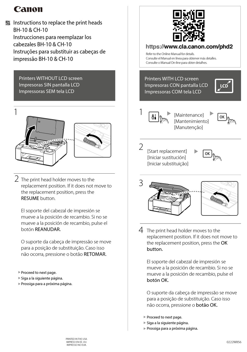 CANON BH-10 INSTRUCTIONS Pdf Download | ManualsLib