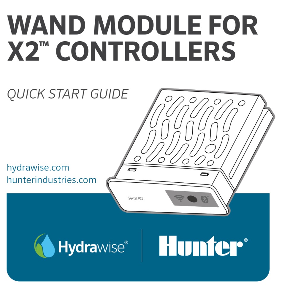 hunter-wand-module-for-x2-controllers-quick-start-manual-pdf-download