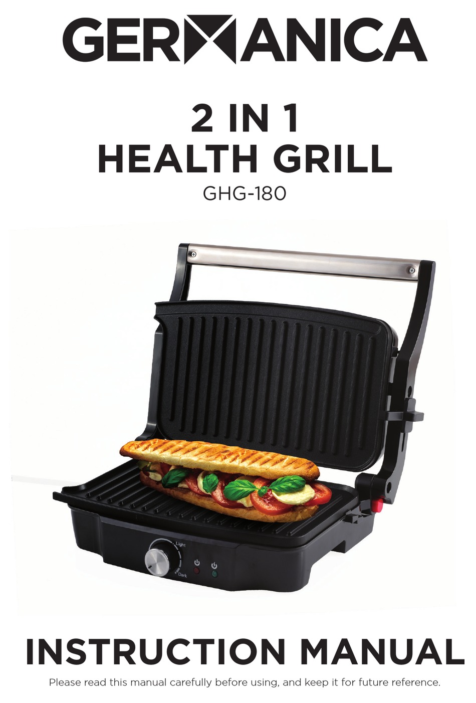 GERMANICA GHG180 INSTRUCTION MANUAL Pdf Download ManualsLib