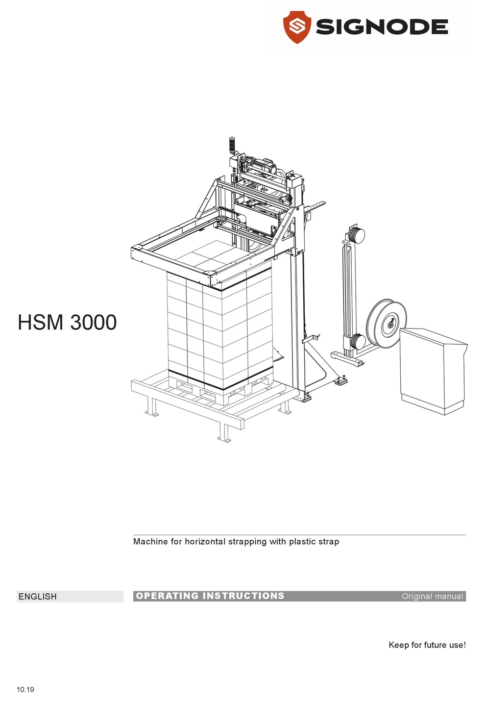 SIGNODE HSM 3000 OPERATING INSTRUCTIONS MANUAL Pdf Download ManualsLib